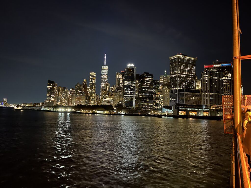 Skyline bei Nacht